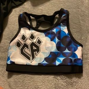 cheer athletics sports bra
